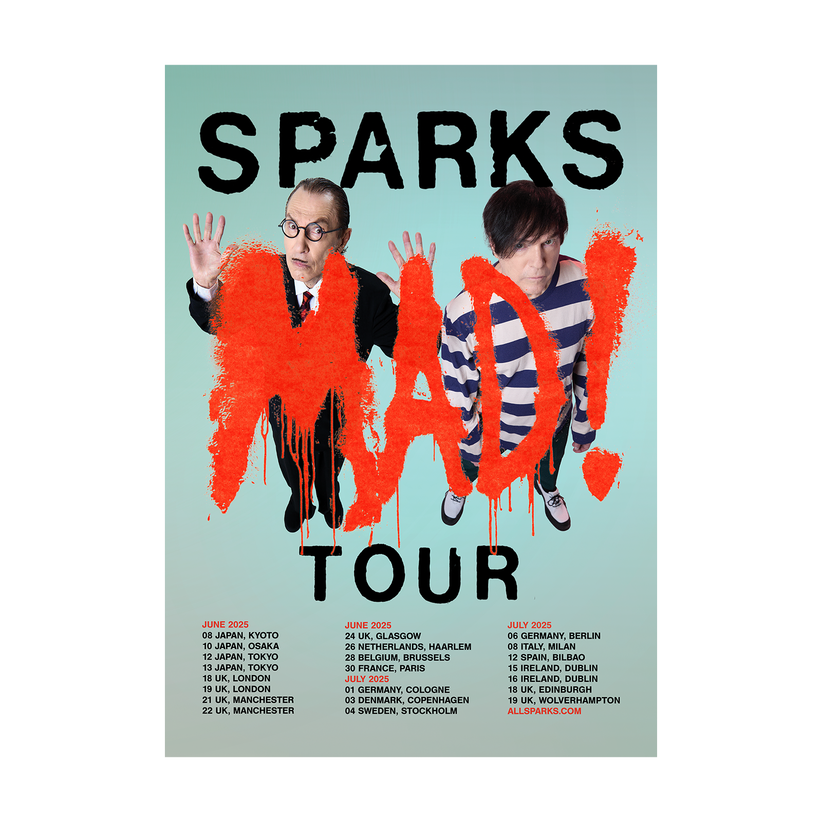 2025 MAD! TOUR POSTER (A3)