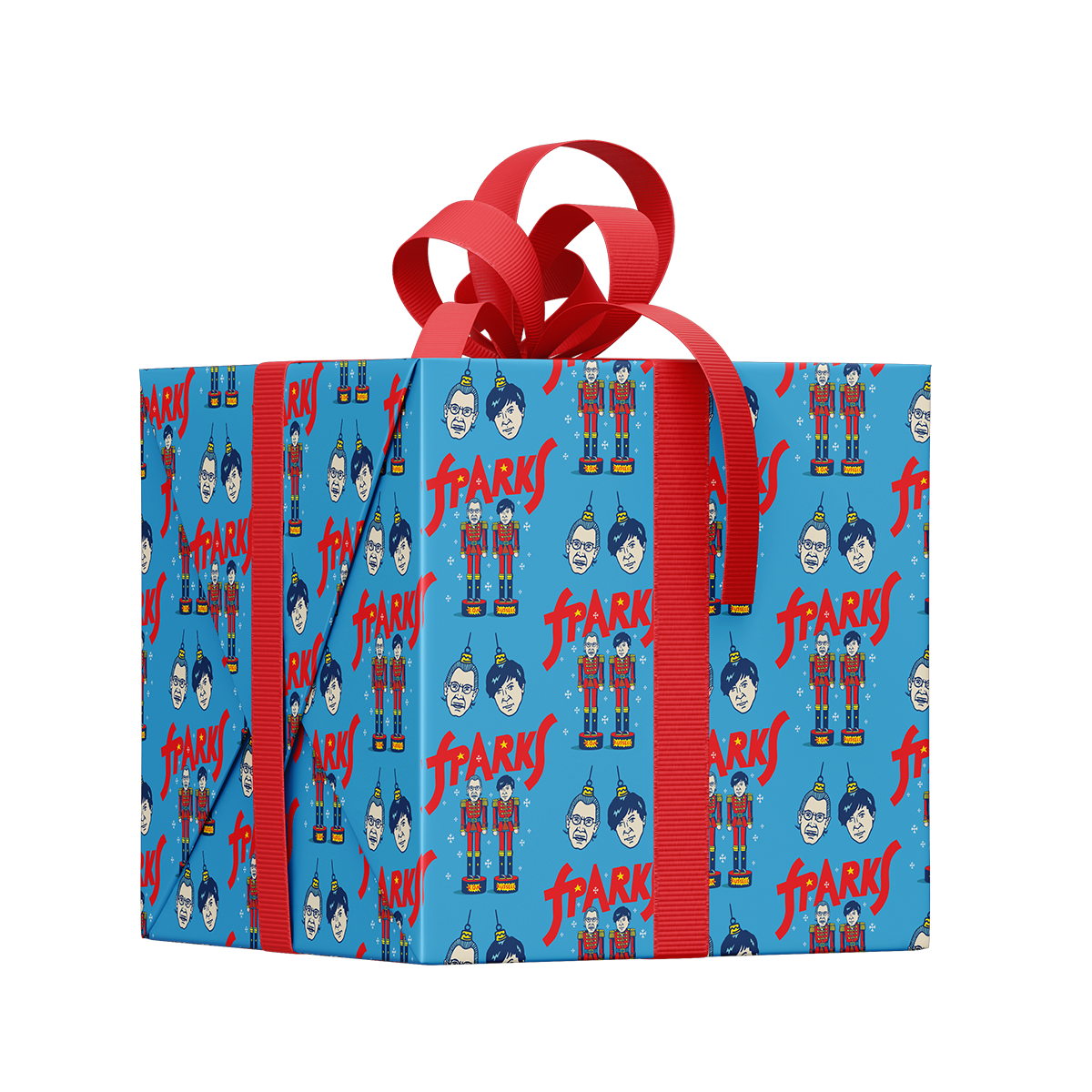 2025 CHRISTMAS PAPER - BLUE