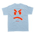 MAD! FROWN T-SHIRT (LIGHT BLUE)