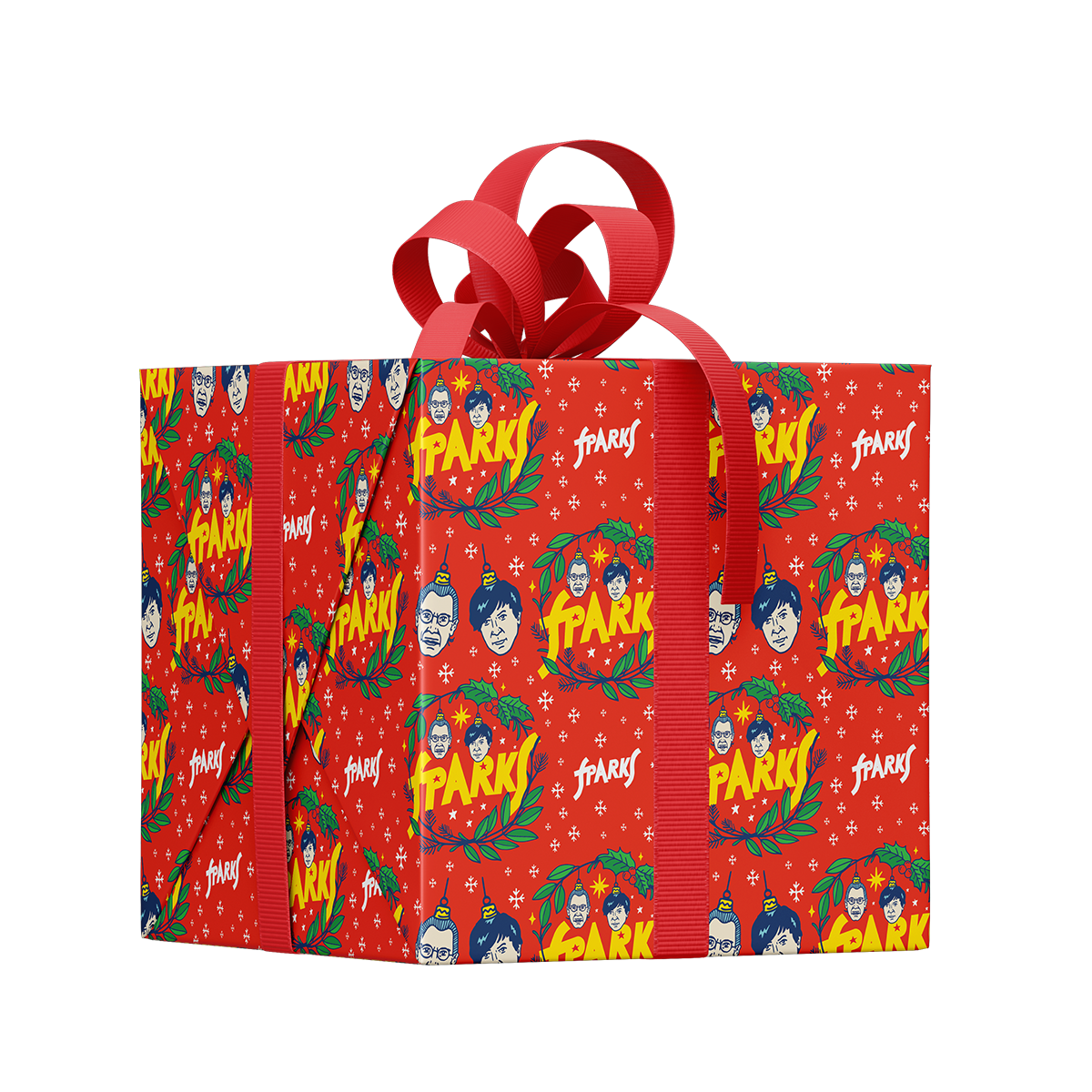 2025 CHRISTMAS PAPER - RED