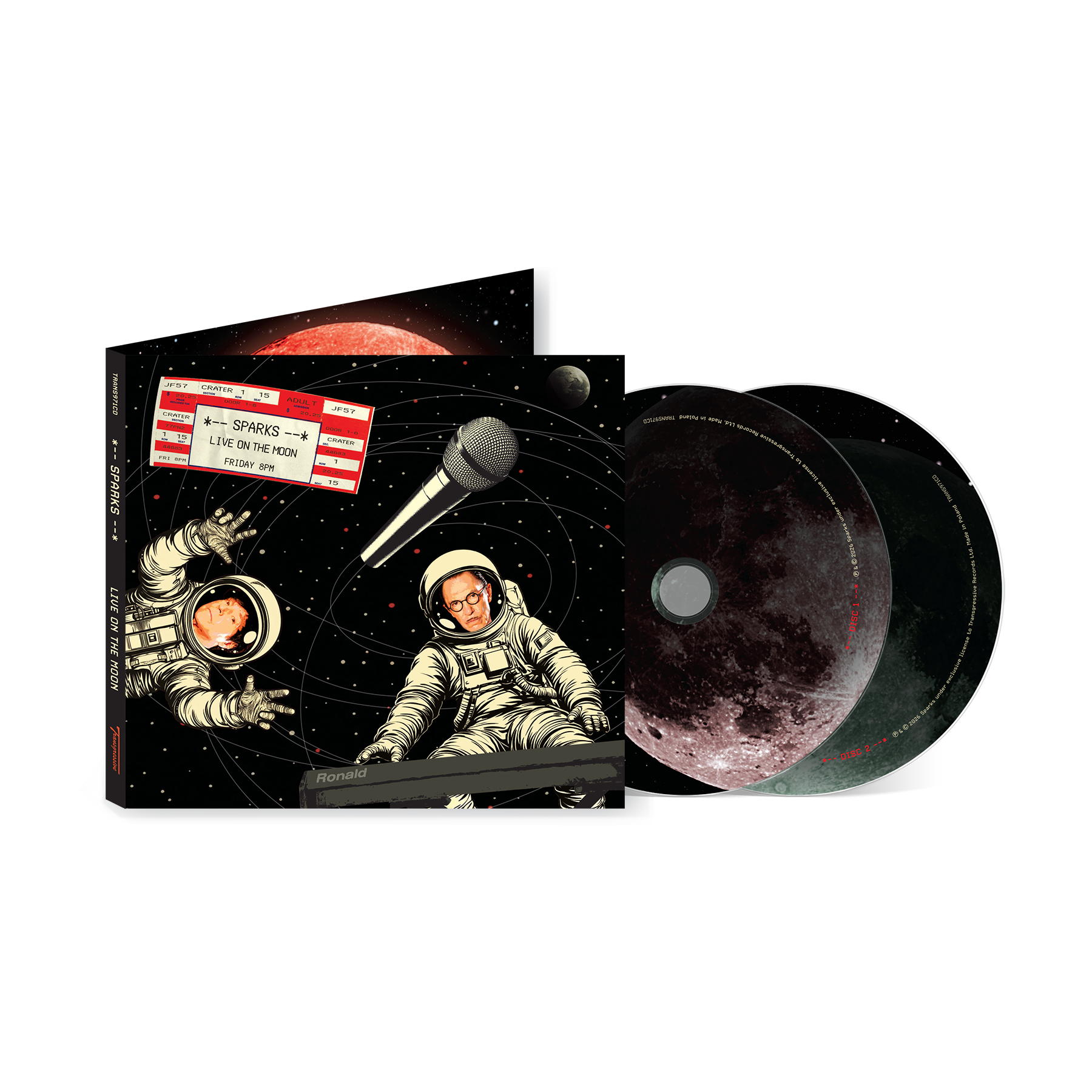 Sparks: Live On The Moon - 2CD