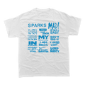 MAD! TRACKLIST T-SHIRT (WHITE)