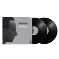 Vinyl record album titled ’Sparks’ by Michael Bergman, featuring two black vinyl discs and album cover artwork with a profile portrait.
